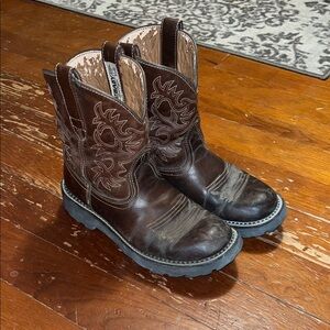 Ariat Dark Brown Western Boots